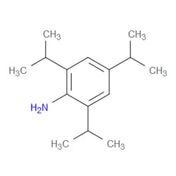 Aobchem&nbsp;2 4 6-Tris(1-methylethyl)benzenamine |  ≥95% |  CAS 21524-36-7 |  C15H25N |  500mg