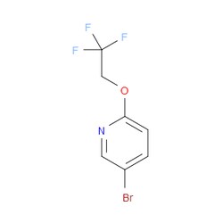 Aobchem&nbsp;5-Bromo-2-(2 2 2-trifluoro ethoxy)pyridine |  ≥97% |  CAS 126728-58-3 |  C7H5BrF3NO |  25g