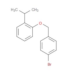 Aobchem 1-((4-Bromobenzyl)oxy)-2-isopropylbenzene | ≥97% | CAS 1309933-50-3