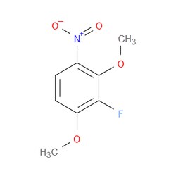 Aobchem&nbsp;2 4-Dimethoxy-3-fluoronitrobenzene |  ≥97% |  CAS 155020-44-3 |  C8H8FNO4 |  25g
