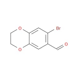 Aobchem&nbsp;7-Bromo-2 3-dihydro-1 4-benzodioxin-6-carboxaldehyde |  ≥97% |  CAS 99067-25-1 |  C9H7BrO3 |  1g