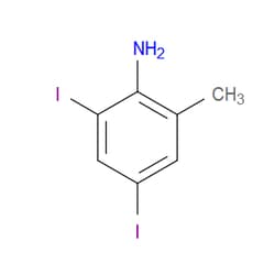 Aobchem&nbsp;2 4-Diiodo-6-methylaniline |  ≥97% |  CAS 117832-09-4 |  C7H7I2N |  250mg