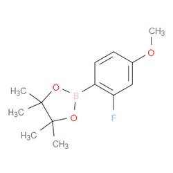 Aobchem&nbsp;2-Fluoro-4-methoxyphenylboronic acid pinacol ester |  ≥97% |  CAS 628692-21-7 |  C13H18BFO3 |  5g
