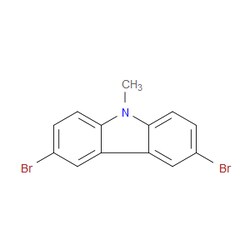 Aobchem&nbsp;3 6-Dibromo-9-methyl-9H-carbazole |  ≥97% |  CAS 58246-82-5 |  C13H9Br2N |  10g
