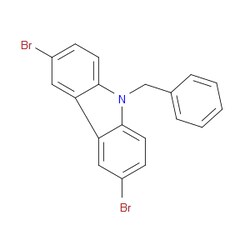 Aobchem&nbsp;9-Benzyl-3 6-dibromo-9H-carbazole |  ≥97% |  CAS 118599-27-2 |  C19H13Br2N |  10g