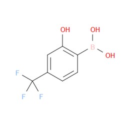 Aobchem&nbsp;2-Hydroxy-4-(trifluoromethyl)phenylboronic acid |  ≥97% |  CAS 1072951-50-8 |  C7H6BF3O3 |  10g