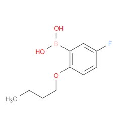 Aobchem&nbsp;2-Butoxy-5-fluorophenylboronic acid |  ≥97% |  CAS 480438-62-8 |  C10H14BFO3 |  10g
