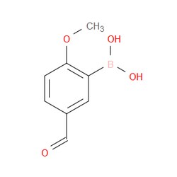 Aobchem&nbsp;5-Formyl-2-methoxyphenylboronic acid |  ≥97% |  CAS 127972-02-5 |  C8H9BO4 |  10g