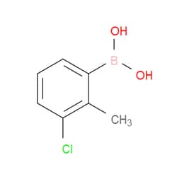 Aobchem&nbsp;3-Chloro-2-methylphenyboronic acid |  ≥97% |  CAS 313545-20-9 |  C7H8BClO2 |  10g