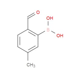 Aobchem&nbsp;2-Formyl-5-methylphenylboronic acid |  ≥97% |  CAS 40138-17-8 |  C8H9BO3 |  5g