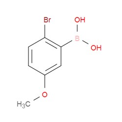 Aobchem&nbsp;2-Bromo-5-methoxyphenylboronic acid |  ≥97% |  CAS 89694-44-0 |  C7H8BBrO3 |  10g