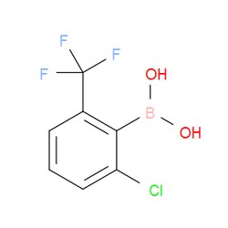 Aobchem&nbsp;2-Chloro-6-(trifluoromethyl)phenylboronic acid |  ≥97% |  CAS 851756-52-0 |  C7H5BClF3O2 |  5g