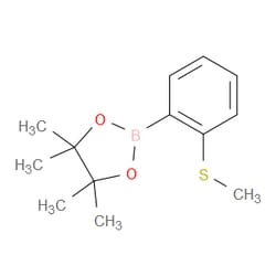 Aobchem&nbsp;2-(Methylthio)phenylboronic acid pinacolate |  ≥95% |  CAS 1072945-09-5 |  C13H19BO2S |  5g