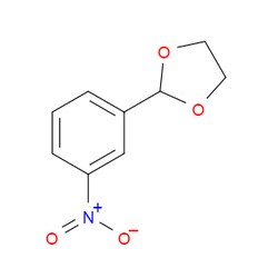 Aobchem&nbsp;2-(3-Nitrophenyl)-1 3-dioxolane |  ≥97% |  CAS 6952-67-6 |  C9H9NO4 |  10g