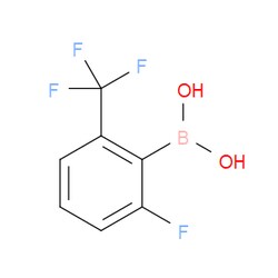 Aobchem&nbsp;2-Fluoro-6-(trifluoromethyl)phenylboronic acid |  ≥97% |  CAS 313545-34-5 |  C7H5BF4O2 |  25g