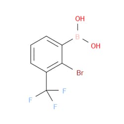 Aobchem&nbsp;2-Bromo-3-trifluoromethylphenylboronic acid |  ≥97% |  CAS 1451393-48-8 |  C7H5BBrF3O2 |  1g