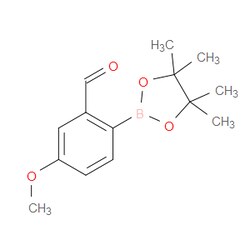Aobchem&nbsp;2-Formyl-4-methoxyphenylboronic acid pinacol ester |  ≥97% |  CAS 1132669-90-9 |  C14H19BO4 |  1g