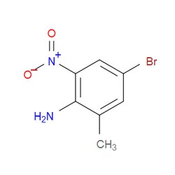 Aobchem&nbsp;4-Bromo-2-methyl-6-nitroaniline |  ≥97% |  CAS 77811-44-0 |  C7H7BrN2O2 |  100g