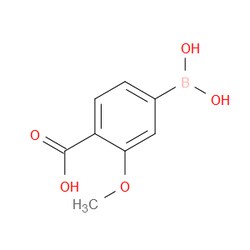 Aobchem&nbsp;3-Methoxy-4-carboxyphenylboronic acid |  ≥97% |  CAS 851335-12-1 |  C8H9BO5 |  25g