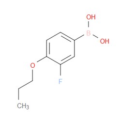 Aobchem&nbsp;3-Fluoro-4-propoxyphenylboronic acid |  ≥97% |  CAS 192376-68-4 |  C9H12BFO3 |  10g