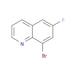 Aobchem&nbsp;8-Bromo-6-fluoroquinoline |  ≥97% |  CAS 22960-18-5 |  C9H5BrFN |  5g