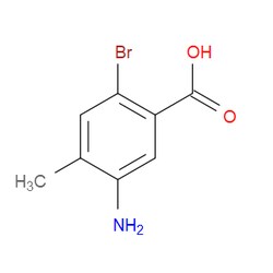 Aobchem&nbsp;5-Amino-2-bromo-4-methylbenzoic acid |  ≥97% |  CAS 745048-63-9 |  C8H8BrNO2 |  1g