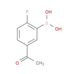 Aobchem&nbsp;5-Acetyl-2-fluorophenylboronic acid |  ≥97% |  CAS 870777-29-0 |  C8H8BFO3 |  5g