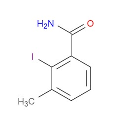 Aobchem&nbsp;2-Iodo-3-methylbenzamide |  ≥95% |  CAS 887234-41-5 |  C8H8INO |  500mg