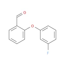 Aobchem&nbsp;2-(3-Fluorophenoxy)benzaldehyde |  ≥95% |  CAS 1020931-53-6 |  C13H9FO2 |  1g