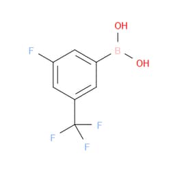 Aobchem&nbsp;3-(Trifluoromethyl)-5-fluorophenylboronic acid |  ≥97% |  CAS 159020-59-4 |  C7H5BF4O2 |  10g