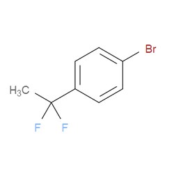 Aobchem&nbsp;1-Bromo-4-(1 1-difluoroethyl)benzene |  ≥97% |  CAS 1000994-95-5 |  C8H7BrF2 |  25g