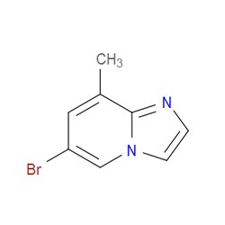 Aobchem&nbsp;6-Bromo-8-methylimidazo[1 2-a]pyridine |  ≥97% |  CAS 217435-65-9 |  C8H7BrN2 |  25g