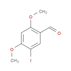 Aobchem&nbsp;5-Iodo-2 4-dimethoxybenzaldehyde |  ≥97% |  CAS 121177-67-1 |  C9H9IO3 |  1g
