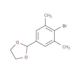 Aobchem&nbsp;2-(4-Bromo-3 5-dimethylphenyl)-1 3-Dioxolane |  ≥95% |  CAS 2221812-45-7 |  C11H13BrO2 |  5g