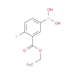 Aobchem&nbsp;3-Ethoxycarbonyl-4-fluorophenylboronic acid |  ≥97% |  CAS 874219-36-0 |  C9H10BFO4 |  25g