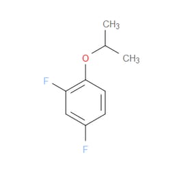 Aobchem&nbsp;2-(2  4 -Difluorophenoxy)propane |  ≥97% |  CAS 203059-83-0 |  C9H10F2O |  500mg