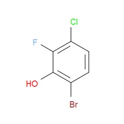 Aobchem&nbsp;6-Bromo-3-chloro-2-fluorophenol |  ≥97% |  CAS 186590-40-9 |  C6H3BrClFO |  5g