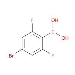 Aobchem&nbsp;4-Bromo-2 6-difluorophenylboronic acid |  ≥97% |  CAS 352535-81-0 |  C6H4BBrF2O2 |  25g
