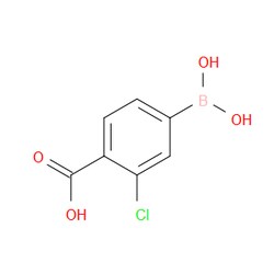 Aobchem&nbsp;4-Carboxy-3-chlorophenylboronic acid |  ≥97% |  CAS 136496-72-5 |  C7H6BClO4 |  25g