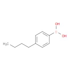 Aobchem&nbsp;4-N-Butylphenylboronic acid |  ≥97% |  CAS 145240-28-4 |  C10H15BO2 |  25g