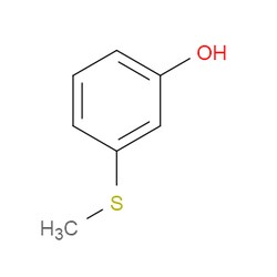 Aobchem&nbsp;3-(Methylthio)phenol |  ≥97% |  CAS 3463-03-4 |  C7H8OS |  250mg