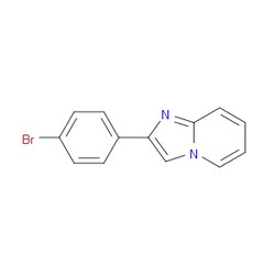 Aobchem&nbsp;2-(4-Bromophenyl)imidazo[1 2-a]pyridine |  ≥97% |  CAS 34658-66-7 |  C13H9BrN2 |  10g