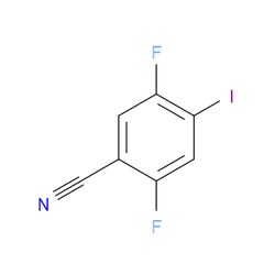 Aobchem&nbsp;2 5-Difluoro-4-iodobenzonitrile |  ≥95% |  CAS 1806273-36-8 |  C7H2F2IN |  5g
