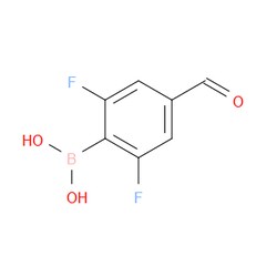 Aobchem&nbsp;2 6-Difluoro-4-formylphenylboronic acid |  ≥97% |  CAS 871125-93-8 |  C7H5BF2O3 |  25g