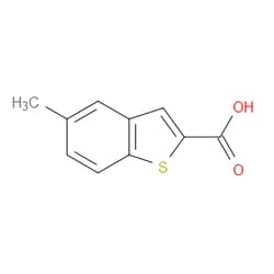 Aobchem&nbsp;5-Methylbenzo[b]thiophene-2-carboxylic acid |  ≥97% |  CAS 1505-62-0 |  C10H8O2S |  25g