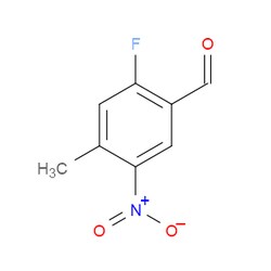Aobchem&nbsp;2-Fluoro-4-methyl-5-nitrobenzaldehyde |  ≥97% |  CAS 1804054-69-0 |  C8H6FNO3 |  5g