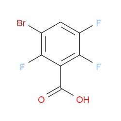 Aobchem&nbsp;3-Bromo-2 5 6-trifluorobenzoic acid |  ≥97% |  CAS 118829-12-2 |  C7H2BrF3O2 |  1g