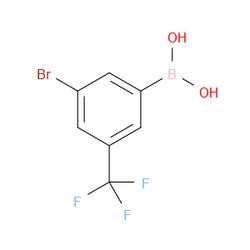 Aobchem&nbsp;3-Bromo-5-(trifluoromethyl)phenylboronic acid |  ≥97% |  CAS 913835-64-0 |  C7H5BBrF3O2 |  25g