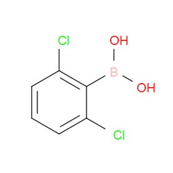 Aobchem&nbsp;2 6-Dichlorophenylboronic acid |  ≥97% |  CAS 73852-17-2 |  C6H5BCl2O2 |  25g