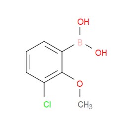 Aobchem&nbsp;3-Chloro-2-methoxyphenylboronic acid |  ≥97% |  CAS 179898-50-1 |  C7H8BClO3 |  10g